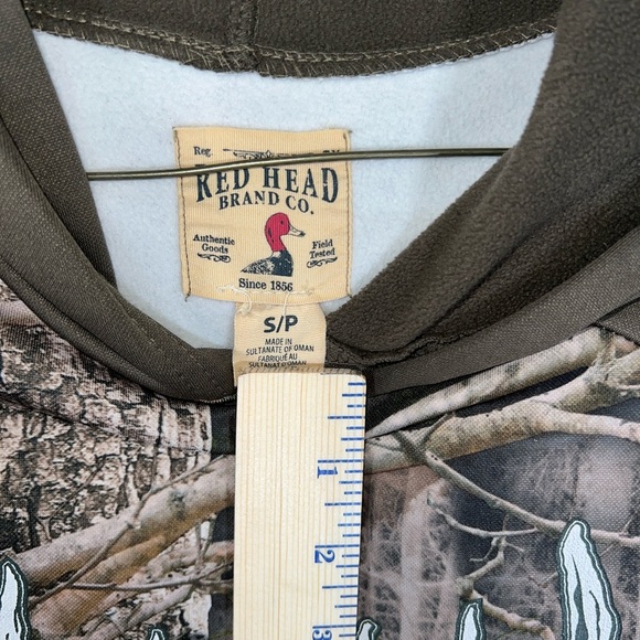 RED HEAD True Timber Forest Hunting Camo Hoodie Sweatshirt  (Mens Large) - Picture 9 of 9